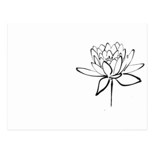 307x307 Lotus Flower Drawing Gifts On Zazzle