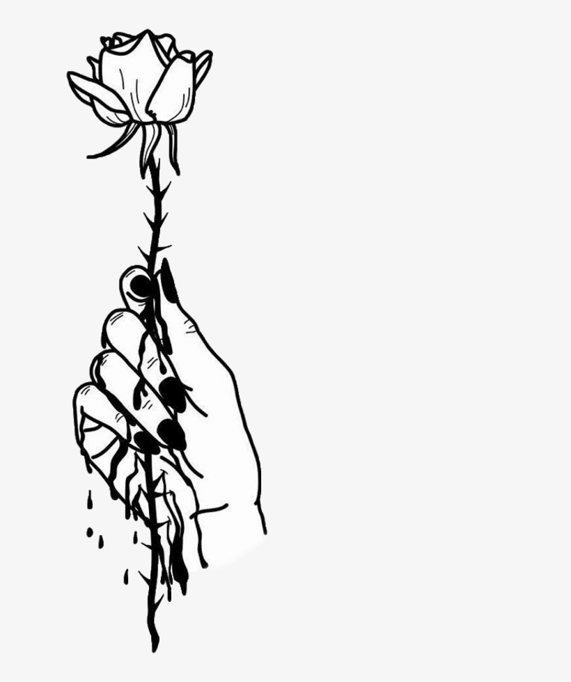 820x980 tumblr arm arms rose roses flower flowers blackandwhite