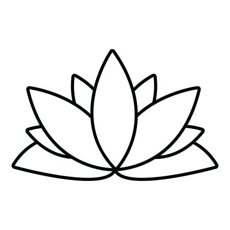 450x450 Outline Flower