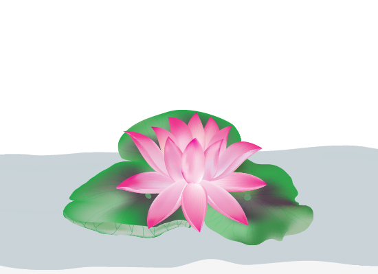 550x399 Create A Lotus Flower With Adobe Illustrator