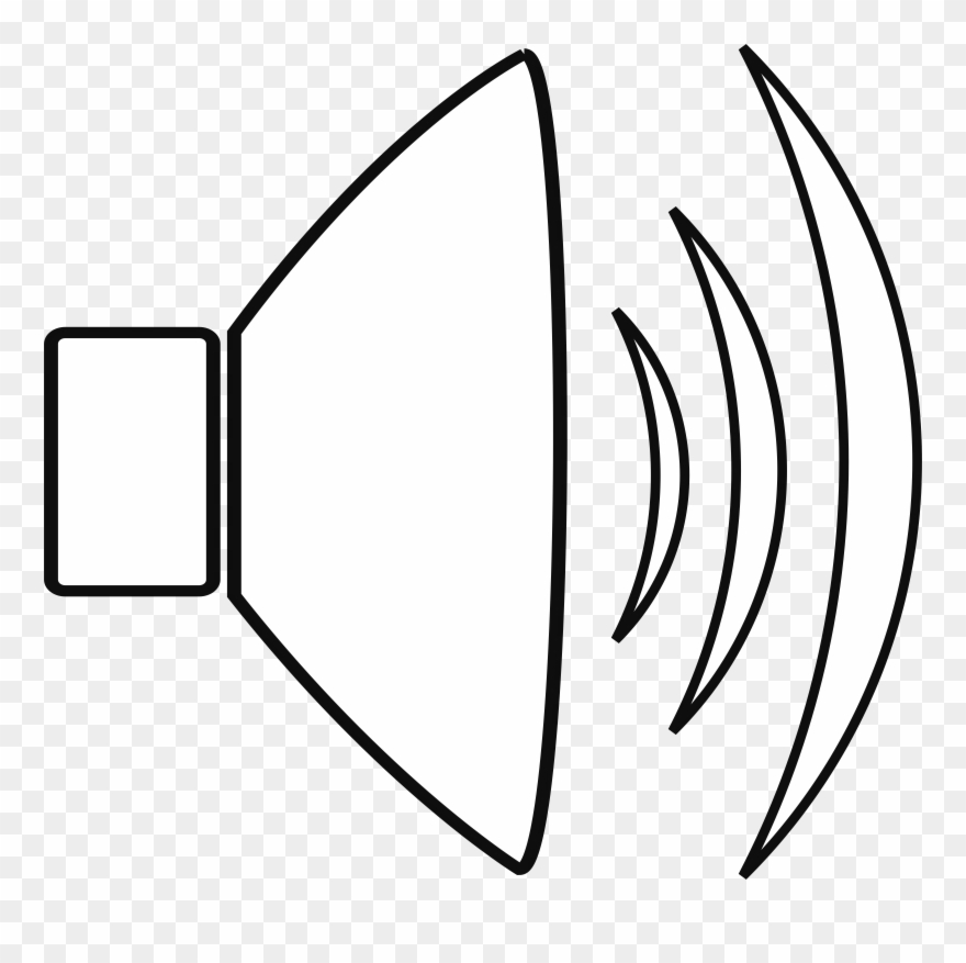 880x877 computer icons sound black and white loudspeaker download