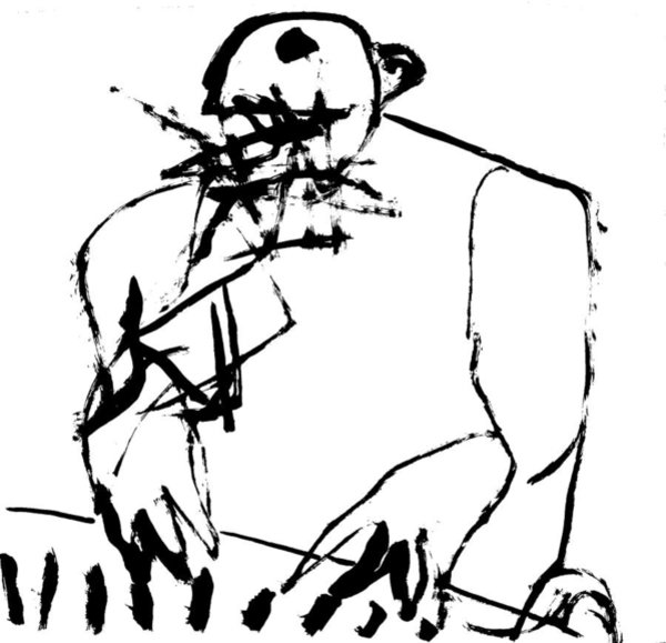 600x579 Piano Player Drawings Fine Art America