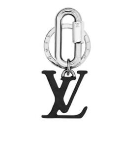 246x300 louis vuitton black virgil abloh initial key chain ring bag charm