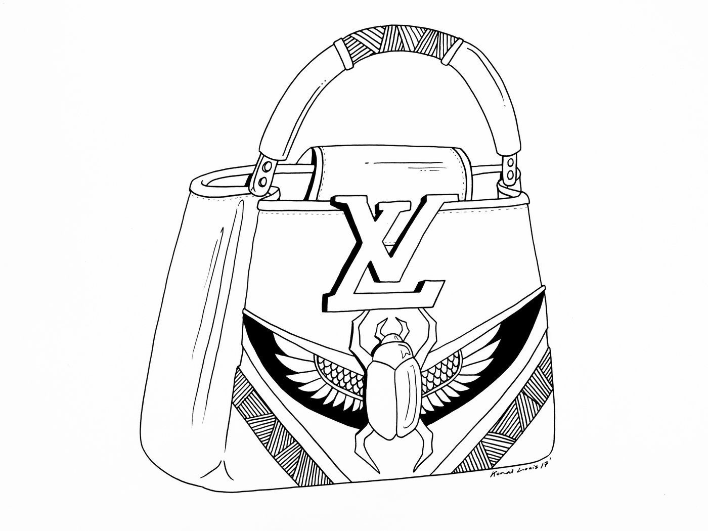 Lv Coloring Pages Coloring Pages
