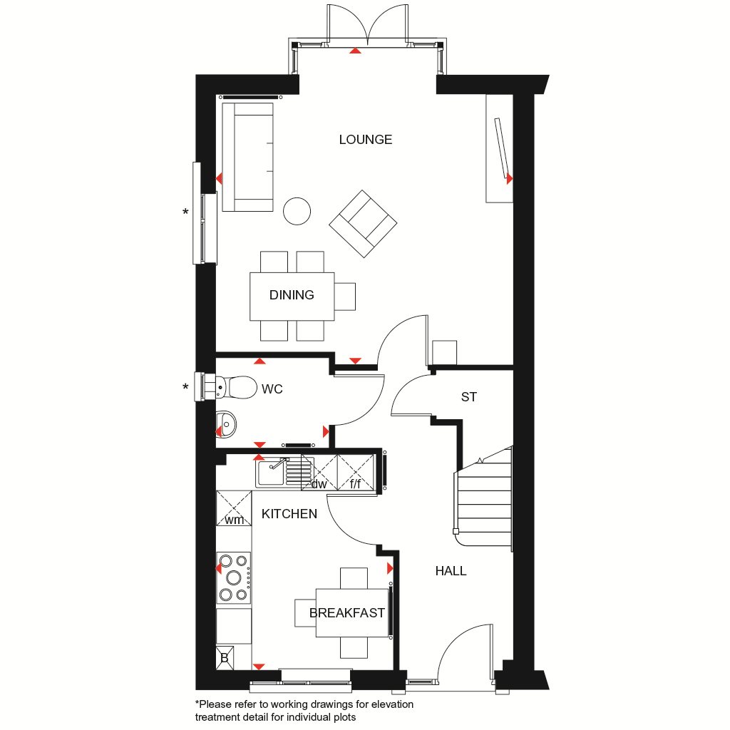 1024x1024 bedroom end terrace house for sale in belvoir