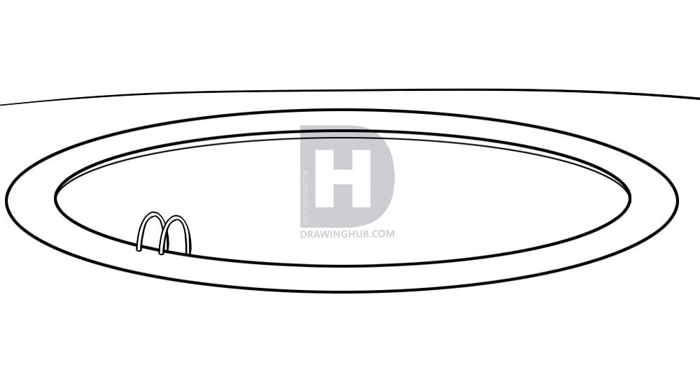 1000x538 How To Draw A Pool, Step