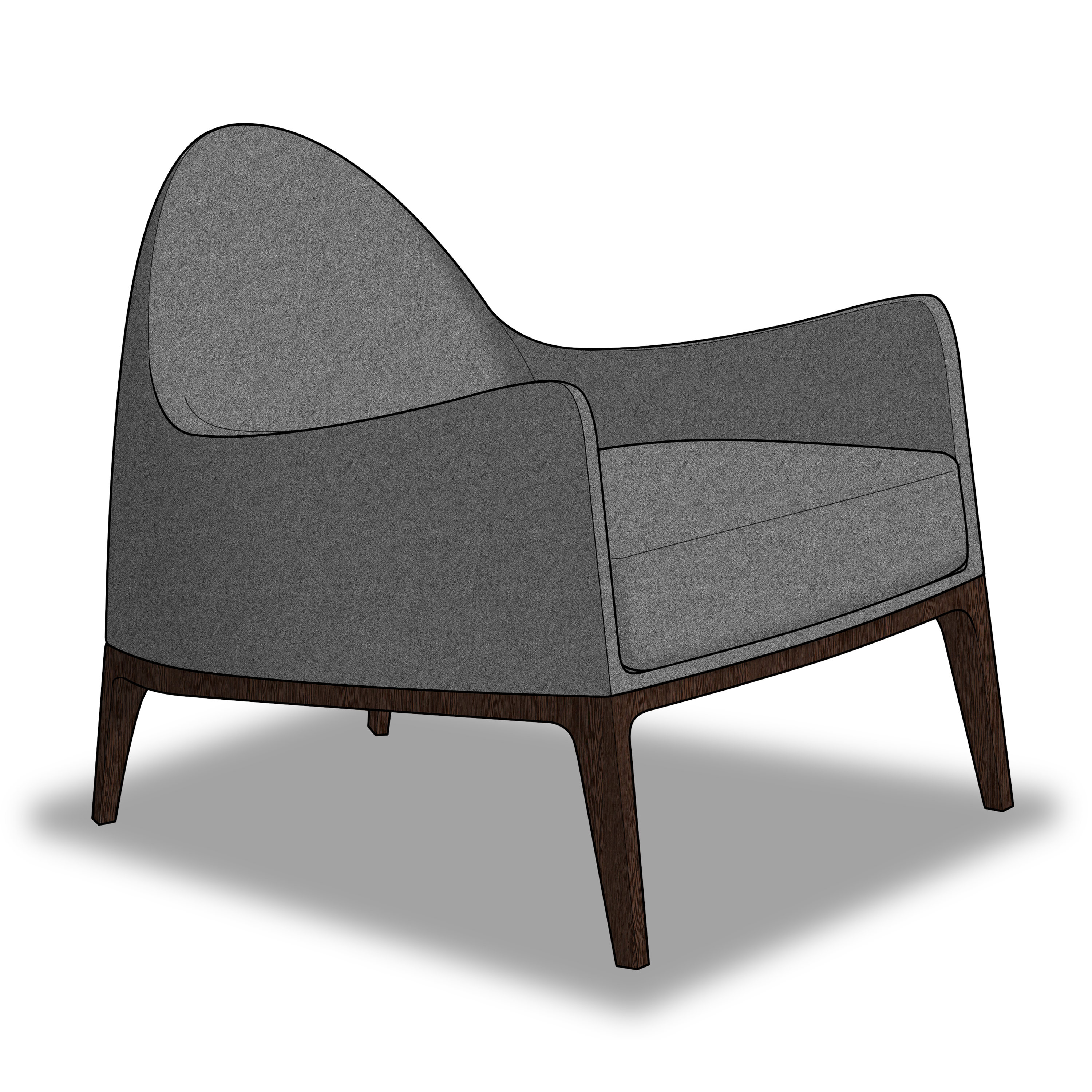 3000x3000 lounge chair drawings matt dennis design