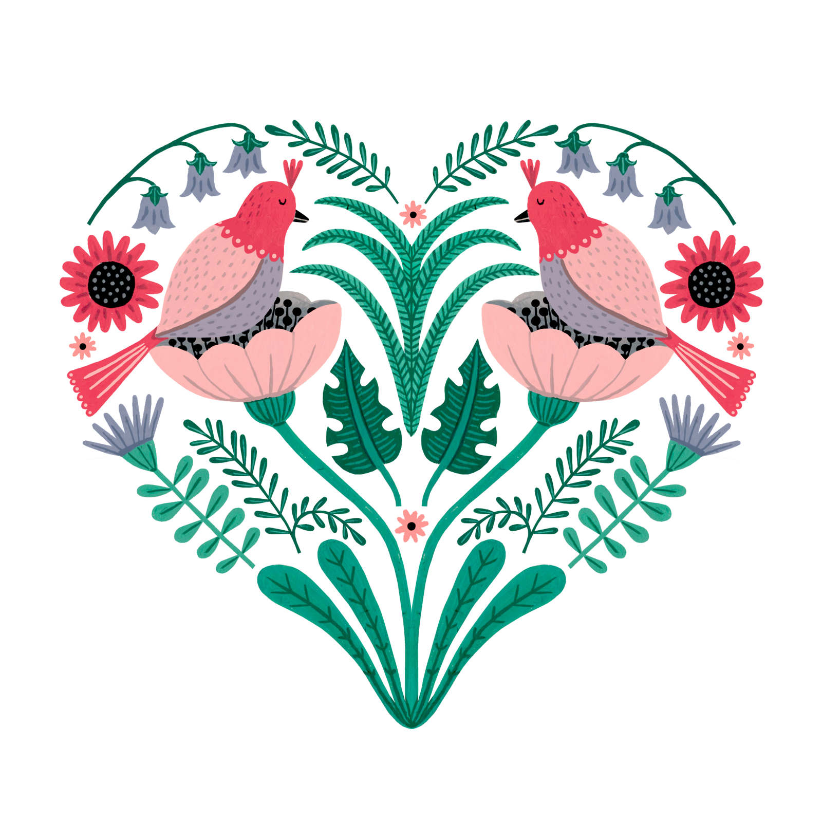1600x1600 Lovebirds
