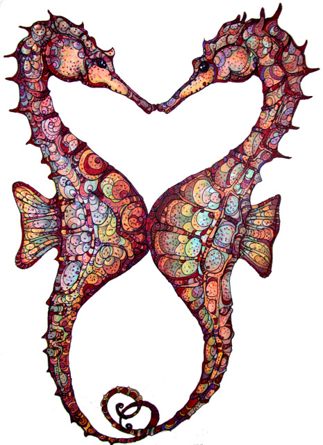 465x640 Love Drawing Cute Adorable Beautiful Gorgeous Heart Ocean Sketch