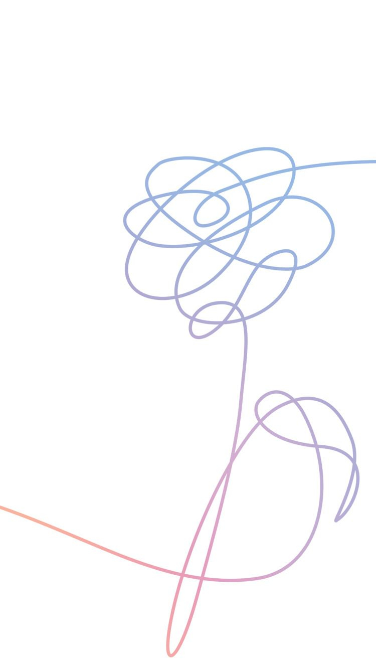 750x1334 love yourself flower drawing holiday fond