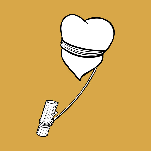 626x625 Hand Drawing Illustration Of Love Concept Stock Images