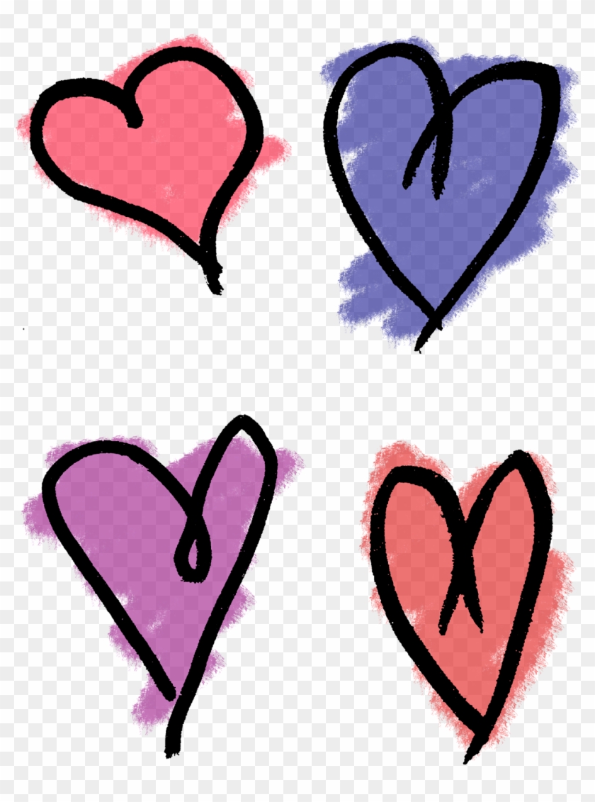 840x1131 Heart Drawing Clip Art, Hd Png Download