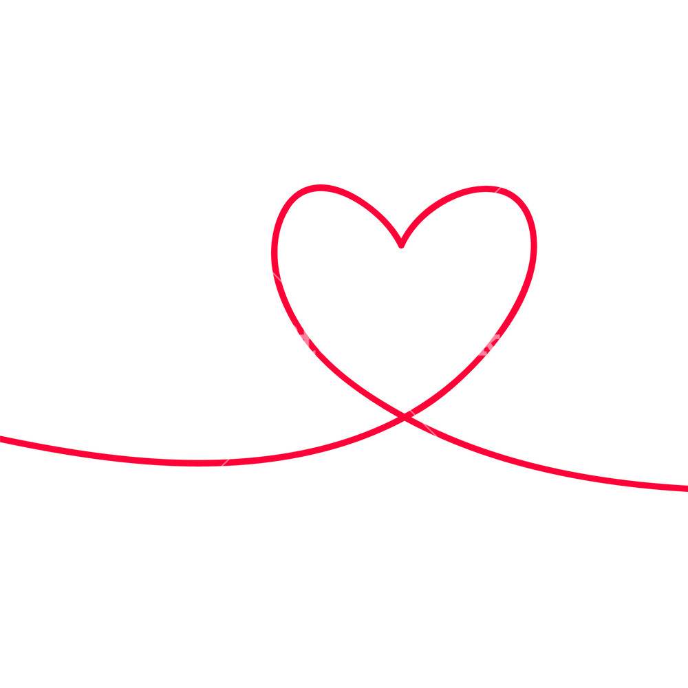 Love Heart Drawing | Free download on ClipArtMag