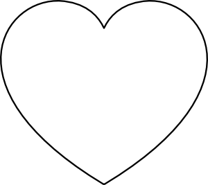 300x267 Heart Clip Art