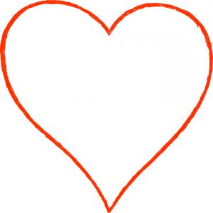 300x300 Photostock Vector Love Symbol Red Heart Line Icon Outline Vector