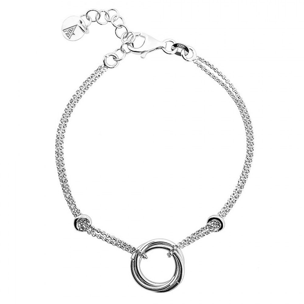 1000x1000 Azendi Silver Love Knot Bracelet