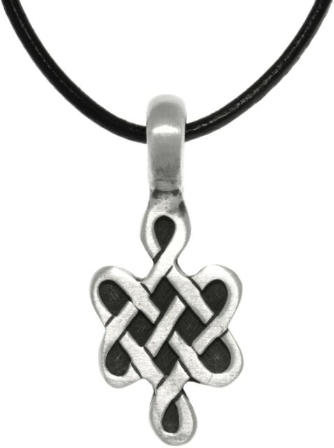 478x640 Jewelry Trends Pewter Celtic Love Knot Symbol Pendant On Black
