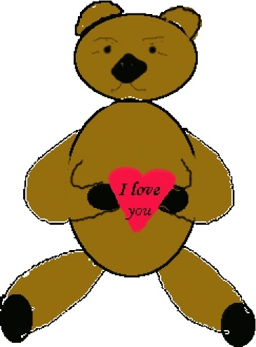365x494 Love Bear Clip Art Free Vector In Open Office Drawing