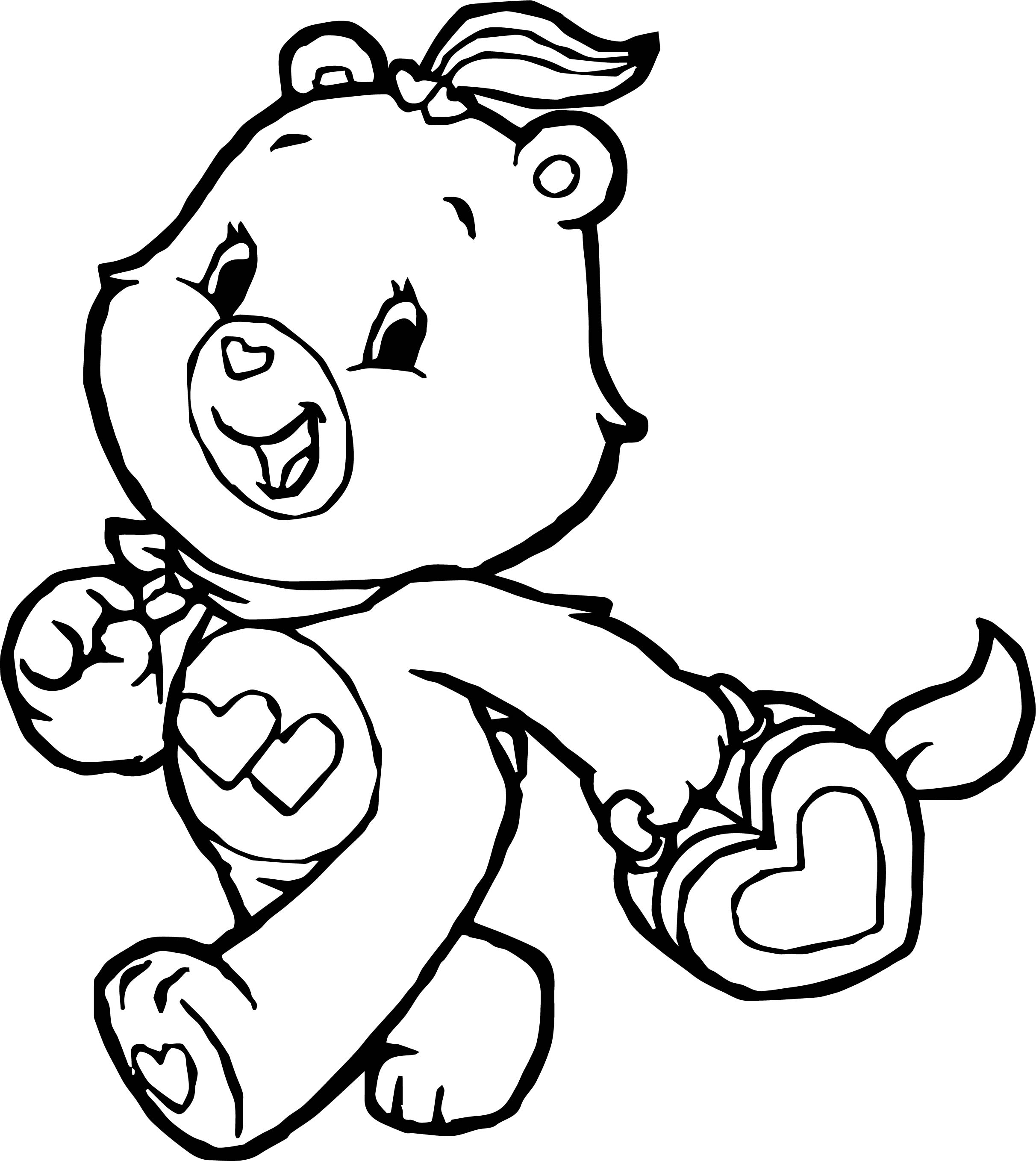 2424x2716 Teddy Bear Love Coloring Pages Printable Coloring