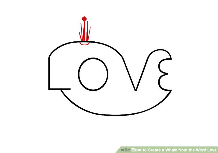 728x514 How To Create A Whale From The Word Love Steps