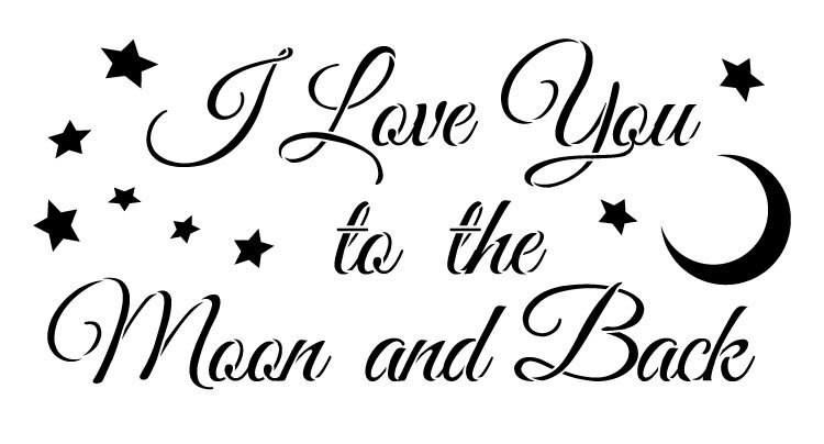 750x404 I Love You To The Moon And Back