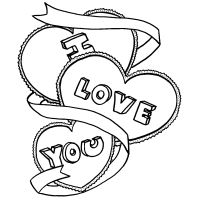200x200 I Love You Coloring Pages Luxury I Love You Drawing For Her
