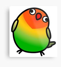 210x230 Lovebird Drawing Metal Prints Redbubble
