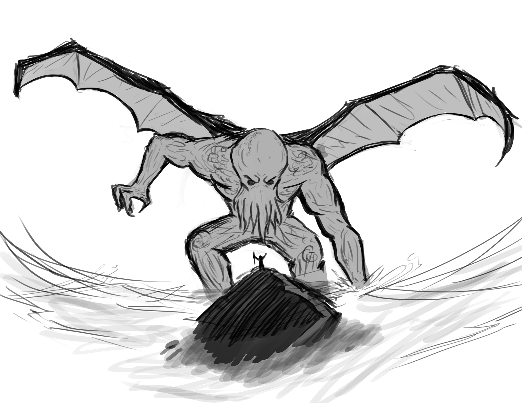 1815x1403 Cthulhu Oodles Of Doodles