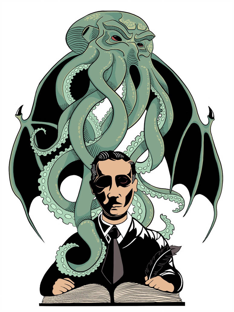 Lovecraft Cthulhu Drawing Free download on ClipArtMag