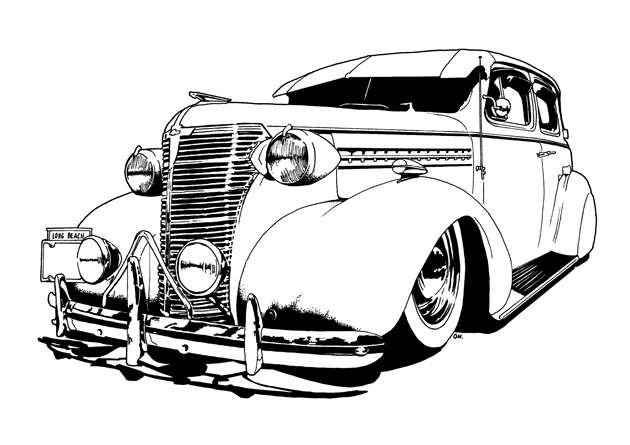 630x445 Low Rider Art Clipart