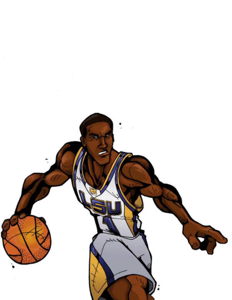 791x1024 Photo Gallery Brian Athey's Men's Basketball Drawings