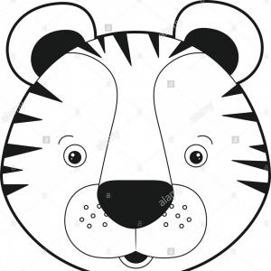 300x300 Tiger Eyes Clipart Black And White Soidergi
