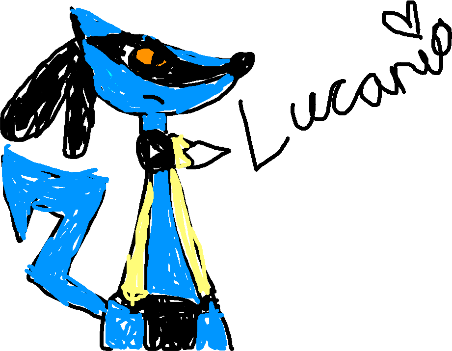 921x715 How To Draw A Lucario Tynker