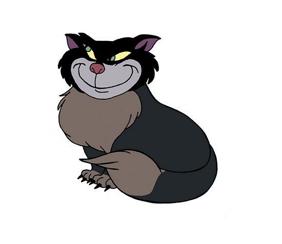 550x477 Draw Lucifer From Cinderella How To Draw Disney Drawings