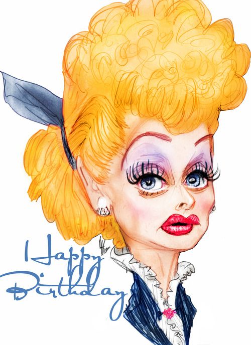 Lucille Ball Drawing | Free download on ClipArtMag