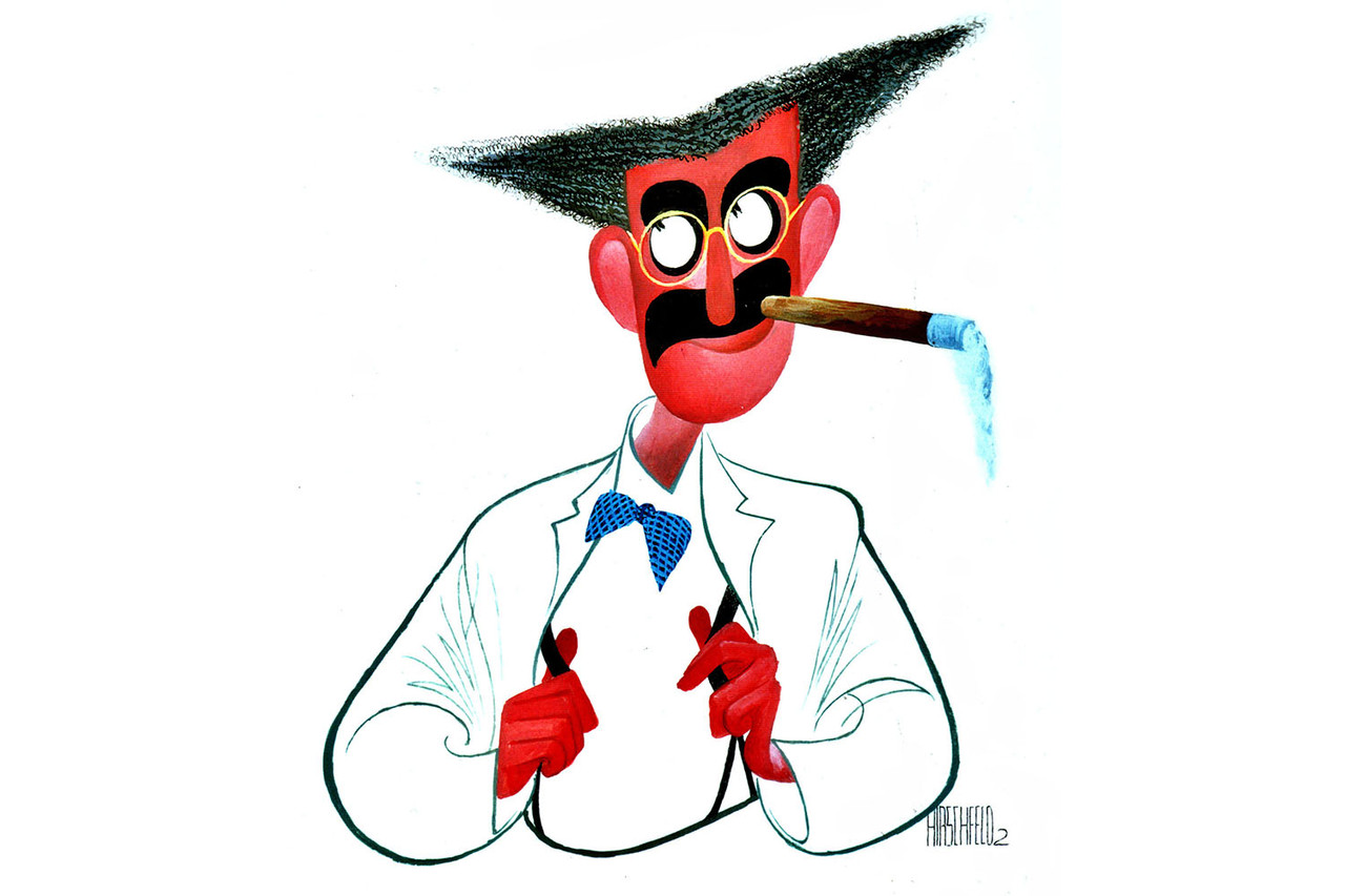 1280x853 al hirschfeld seeing stars