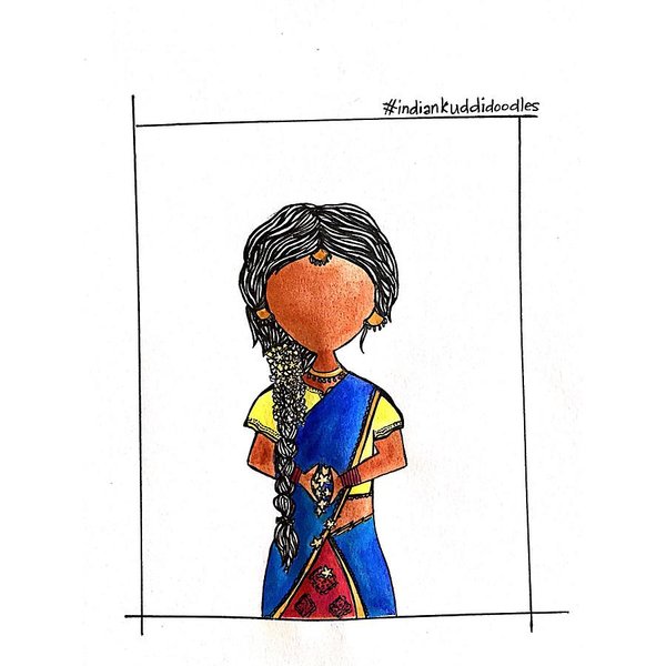 600x600 desi drawings fine art america