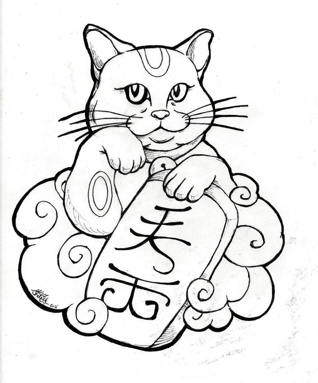 1024x1231 Lucky Cat
