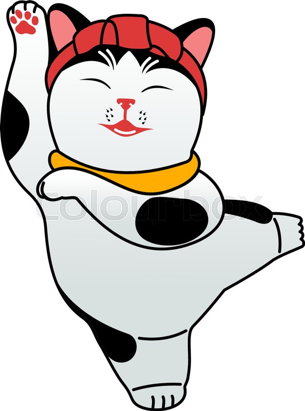 594x800 Vector Illustration Japanese Dancing Stock Vector Colourbox