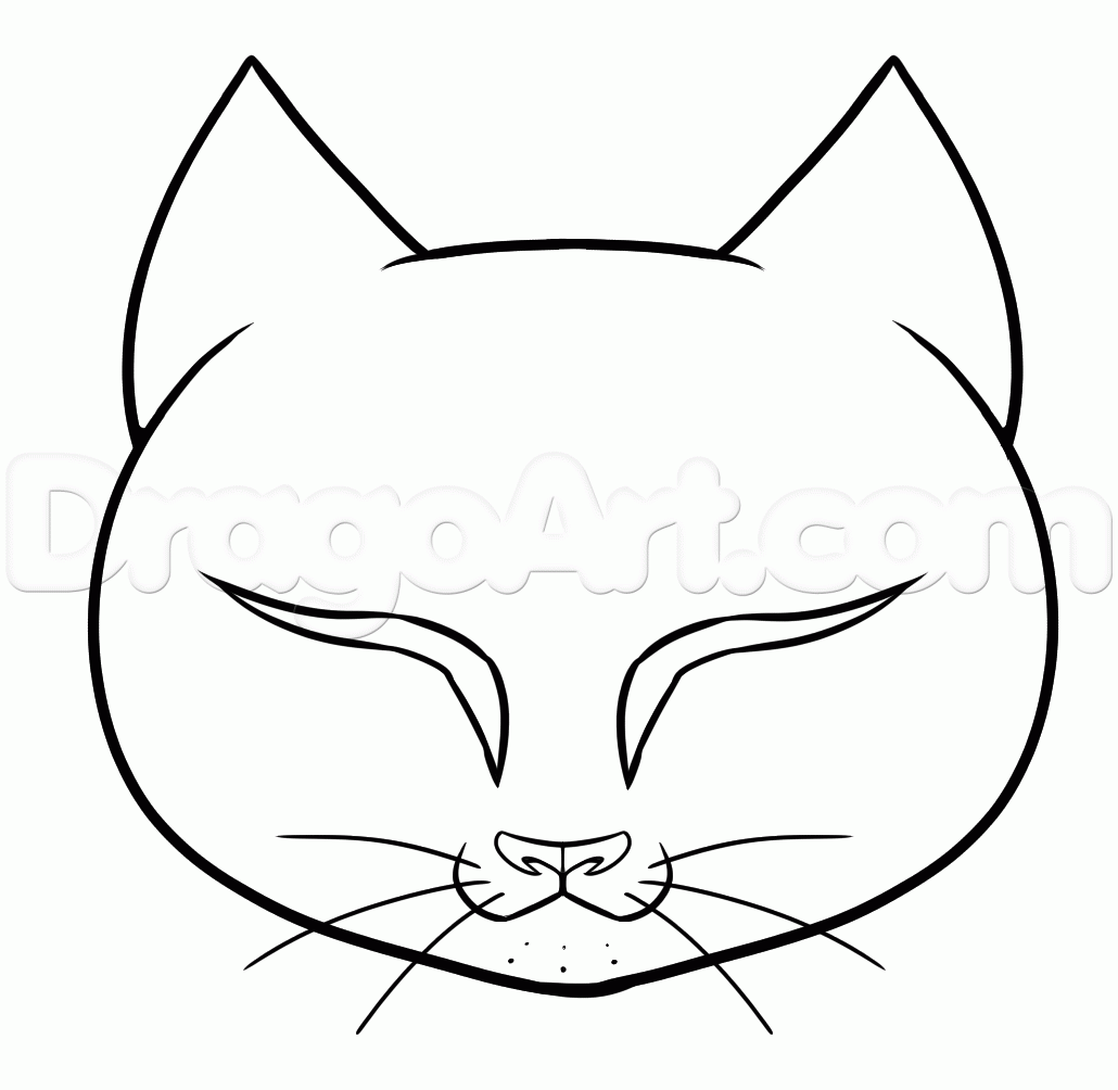 1030x1004 Draw A Lucky Cat Easy, Step