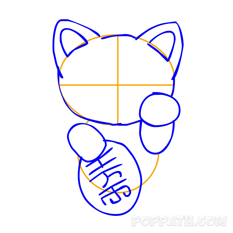 800x800 How To Draw A Lucky Cat Pop Path