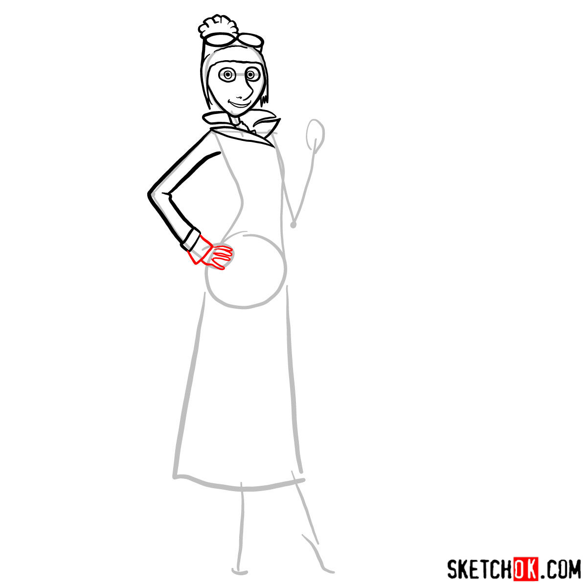 1200x1200 How To Draw Lucy Wilde Despicable Me