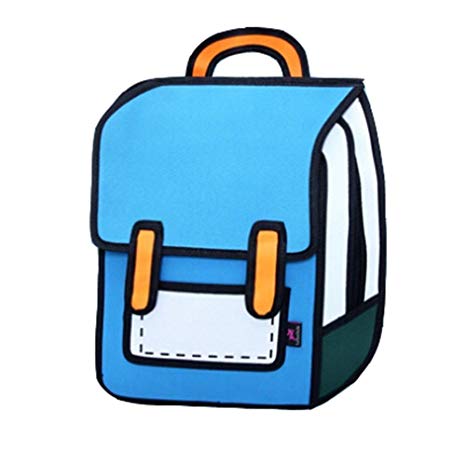 466x466 Fzay Drawing Cartoon Bag Comic Bag Backpack Amazon Ca Luggage