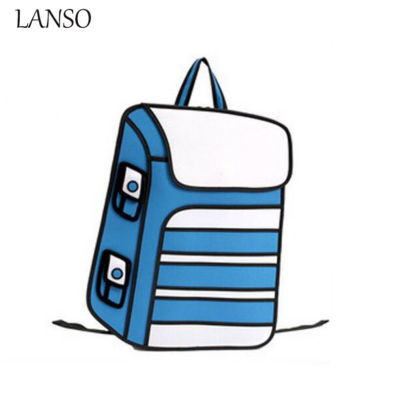 800x800 lanso newest bags novelty back school bags drawing cartoon