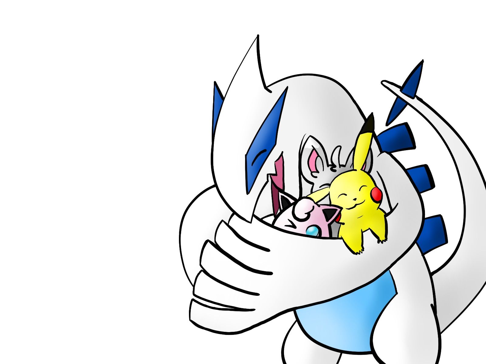 1600x1200 Drawing Lugia Drawing Lugia