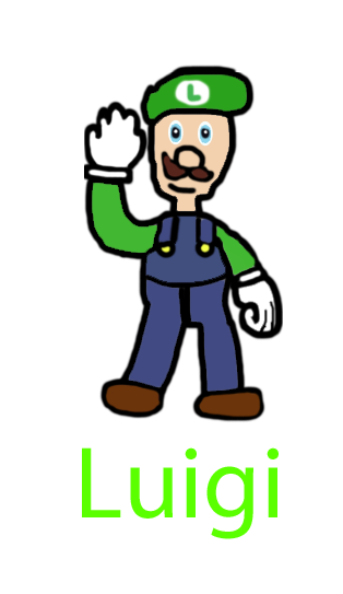 314x543 Luigi Drawing