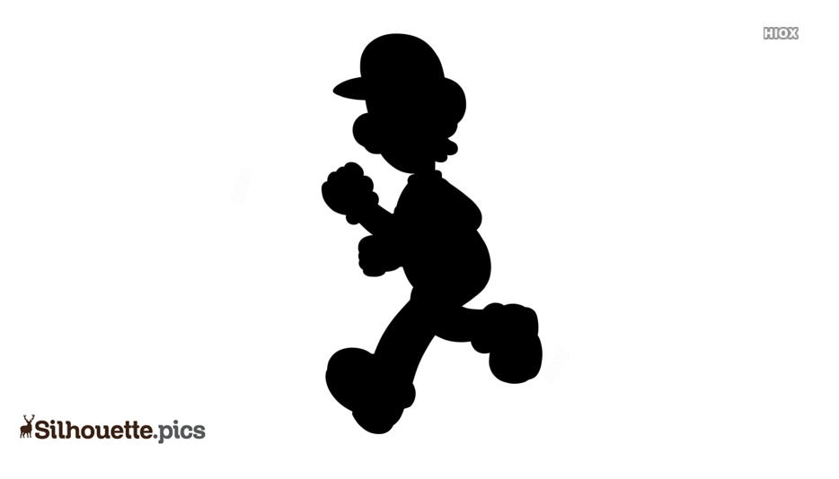934x534 Luigi Drawing Silhouette Vector, Clipart Images, Pictures