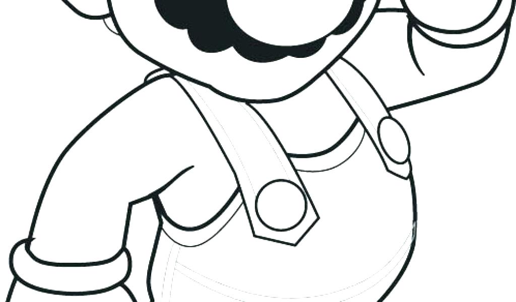 1024x600 Super Mario Bros Luigi Coloring Pages Brothers Toad And Appealing