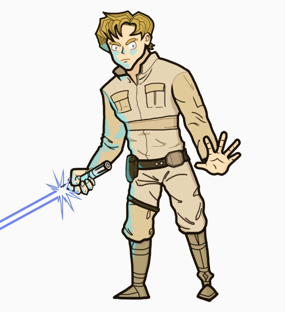 934x1024 Jorge On Twitter Felt Like Drawing Luke Skywalker Dbz