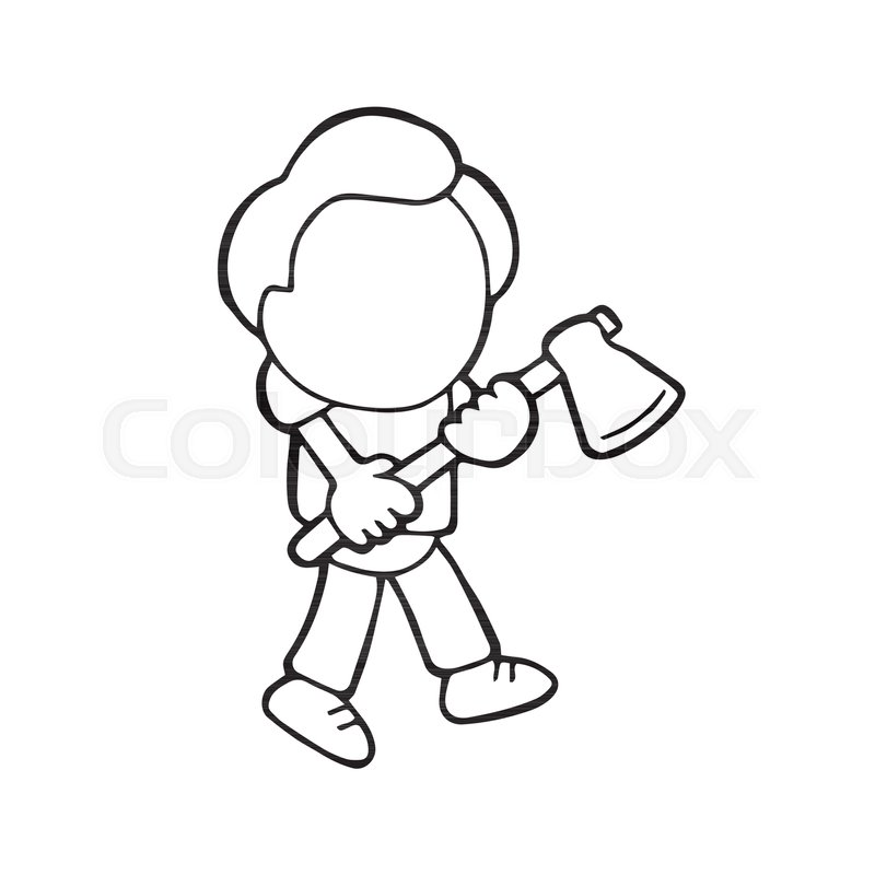800x800 Vector Hand Drawn Cartoon Illustration Stock Vector Colourbox